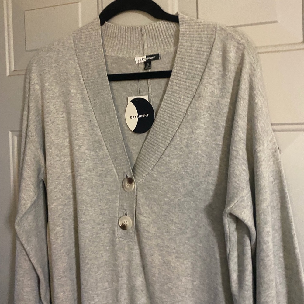 Day & Night ladies Sz S one piece loungewear,long sleeve, short jumper